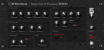 KFXT-41 Techno Kick drum processor / rumble generator